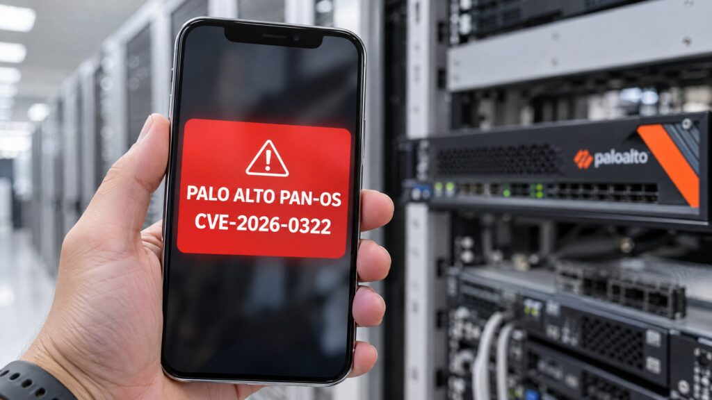 PAN-OS: falha RCE explorada ativamente (CVE-2026-0322)